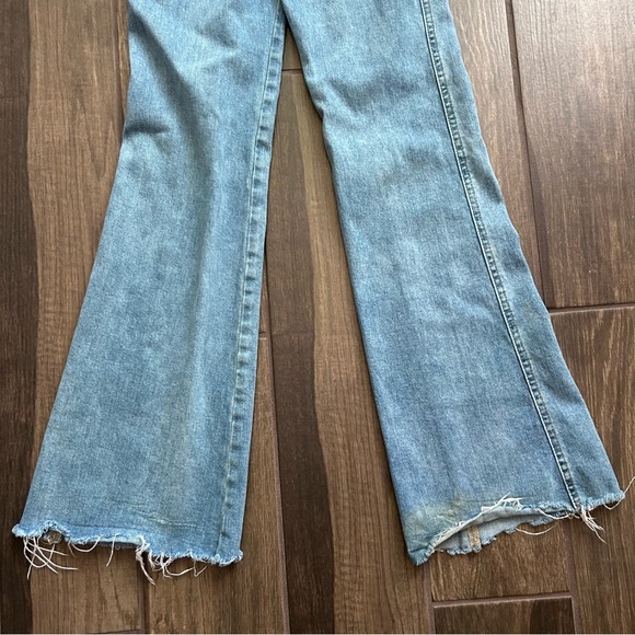 Free People Seasons in the Sun Flare Jeans Sz 24 - Picture 8 of 10